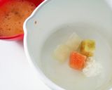 離乳食9カ月人参とさつまいもの卵がゆ作り方2写真