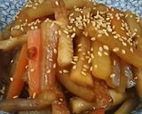 お酒のつまみ 大根きんぴら作り方6写真