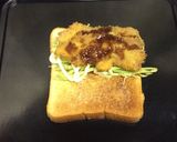うす切りカツサンド作り方4写真