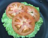 フライパンで作る！ピザ風お好み焼き♪作り方5写真