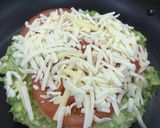 フライパンで作る！ピザ風お好み焼き♪作り方6写真