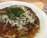 フライパンで作る！ピザ風お好み焼き♪作り方12写真