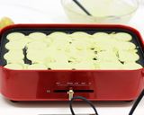 HMとたこ焼き器で　クリスマスツリー作り方2写真