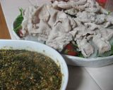 冷しゃぶ・ゆで鶏の美味タレ～梅しそ風味☆作り方3写真