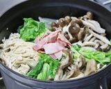 チーズフォンデュ風きのこ鍋作り方6写真