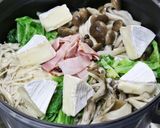 チーズフォンデュ風きのこ鍋作り方7写真