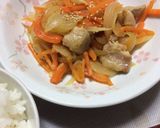 ごはんがすすむ鶏肉と大根人参炒め作り方4写真