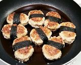 温泉卵のせ❤磯辺焼き風の甘辛つくね丼♪作り方10写真