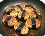 温泉卵のせ❤磯辺焼き風の甘辛つくね丼♪作り方11写真