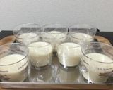 とろ〜り❤️黒蜜&きな粉の豆乳プリン作り方5写真