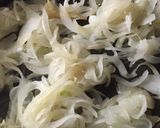 玉ねぎとカニかま卵作り方3写真