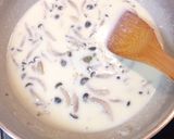 牛乳で簡単！明太子クリームパスタ♪作り方3写真