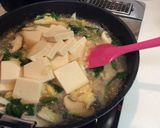 中華風豆腐の蟹缶あんかけ作り方5写真