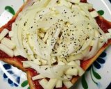 ランチに簡単ピザトーストおやつカルパス編作り方1写真