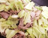 豚肉と野菜の炒め物作り方3写真