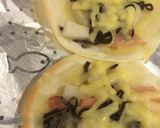 味付け不要！おつまみ餃子皮ピザ作り方3写真