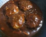 デミグラスソース☆煮込みハンバーグ☆作り方6写真