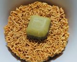 チキンラーメン　カレー味作り方2写真