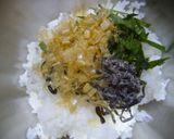 大葉おかか塩昆布おにぎり作り方1写真