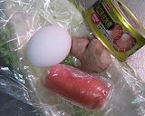 白菜とホタテ卵とじ煮作り方1写真