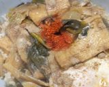 時短・簡単深谷ネギと油揚げの煮物:覚書作り方2写真