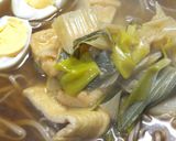 時短・簡単深谷ネギと油揚げの煮物:覚書作り方3写真