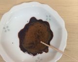和のヨーグルトアート ノコギリクワガタ作り方1写真