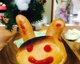 キッズ 可愛いうさぎのホットドッグ作り方5写真