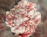 ☆牛肉と白菜の梅干し煮☆作り方2写真