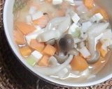 料亭の味で、おせちに合う具沢山味噌汁を作り方5写真