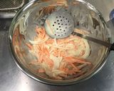 今日のランチは豪華に！海鮮かき揚げ蕎麦♪作り方2写真