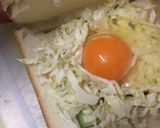 バウルーで半熟卵のホットサンド！沼サン風作り方4写真