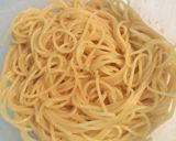 混ぜるだけ！明太子クリームパスタ作り方3写真