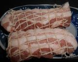 クリスマス簡単麦茶でさっぱりトロトロ煮豚作り方1写真