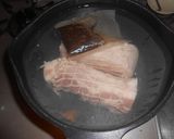 クリスマス簡単麦茶でさっぱりトロトロ煮豚作り方2写真