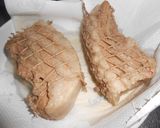 クリスマス簡単麦茶でさっぱりトロトロ煮豚作り方7写真