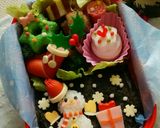 クリスマス　雪だるま海苔弁作り方12写真