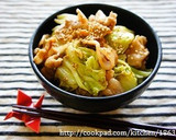 節約◎ちくわとこんにゃくのごまみそ炒め作り方14写真