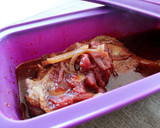 簡単♪骨付き鶏もも肉の赤ワイン煮込み作り方5写真