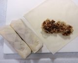 皮さえ買えば！あり合わせでパパッと春巻き作り方2写真
