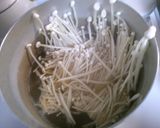簡単！朝食にも♪えのきと豆腐のお味噌汁！作り方2写真