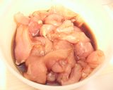 ふんわり胸肉の甘辛炒め作り方1写真