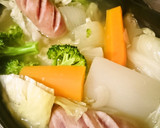 ノンメタポークソーセージと根菜のポトフ作り方3写真