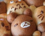 リラックマ＆コリラックマのちぎりパン♡作り方12写真