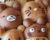 リラックマ＆コリラックマのちぎりパン♡作り方13写真