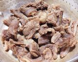 牛すじと根菜のトマトソース煮込み作り方1写真