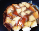 簡単！！すき焼きのタレでブリ大根☆作り方3写真