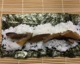細巻き(干ししいたけの含め煮)作り方1写真