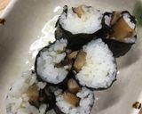 細巻き(干ししいたけの含め煮)作り方3写真