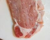 豚チャップ♪ガーリック風味作り方1写真